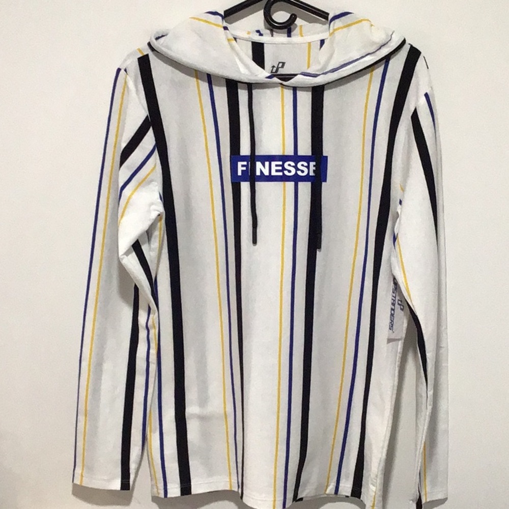 UPSTANDERS Finesse Striped HoodieSize Small NWT
